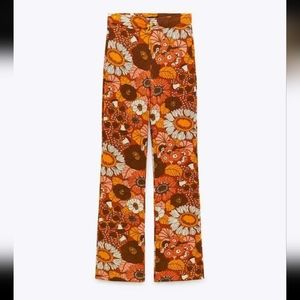 Zara Floral Pants